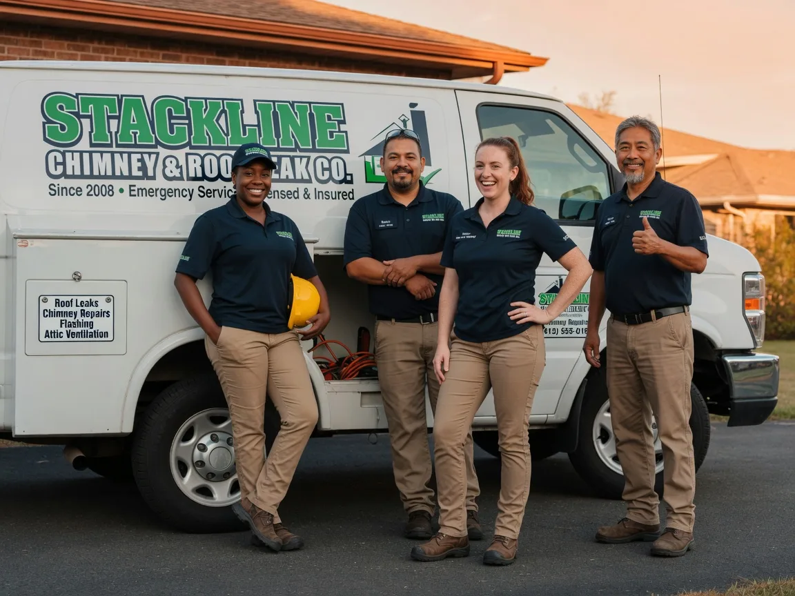 Chimney flashing repair company in Franklin, VA